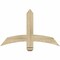 Ekena Millwork Bellingham Rough Sawn Timber Gable Bracket, Douglas Fir, 36"W x 23"H x 2"D x 4"F, 15/12 Pitch GBW036X23X0204BEL00RDF - alternate 1